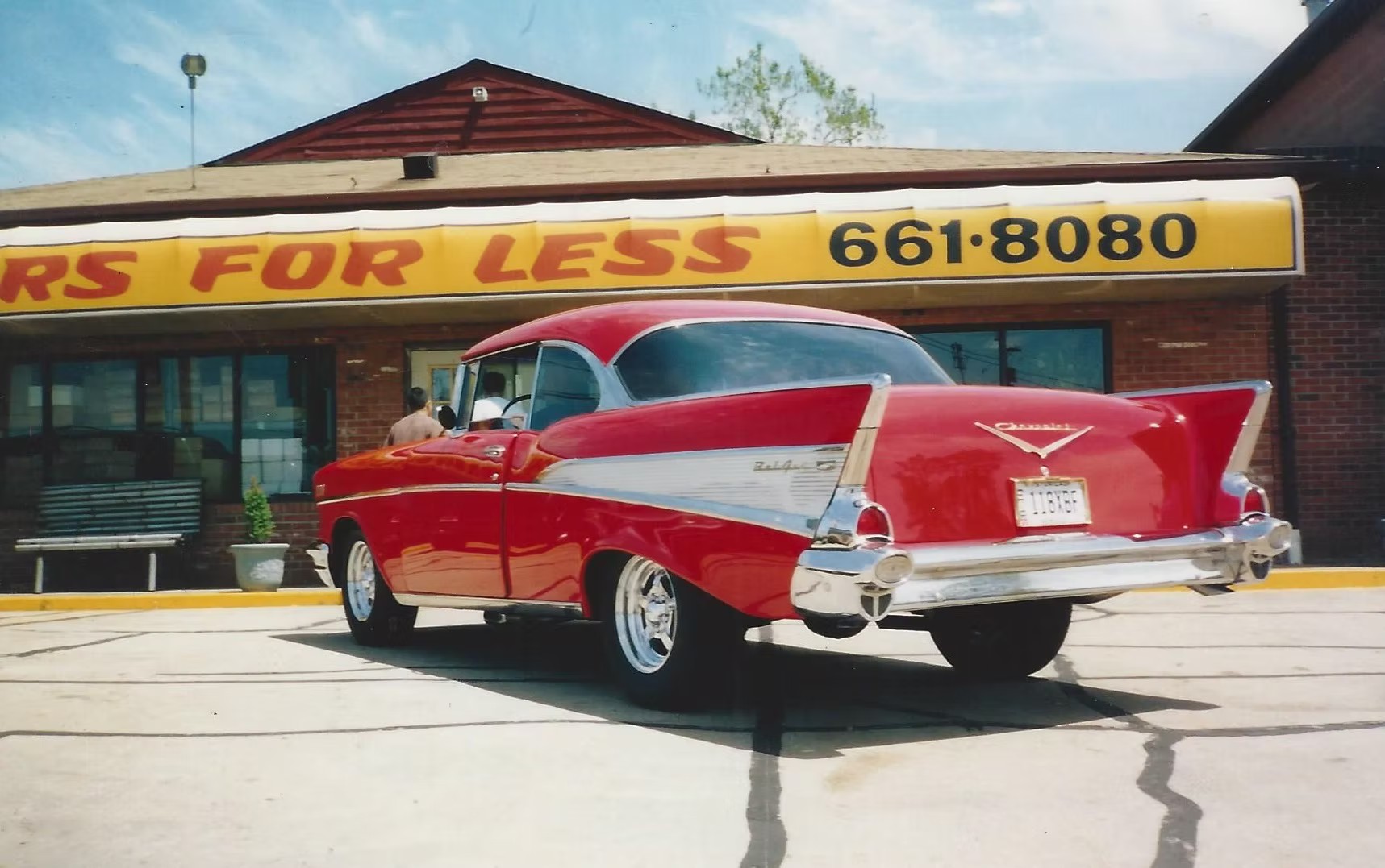 Dual exhaust work on a classic car